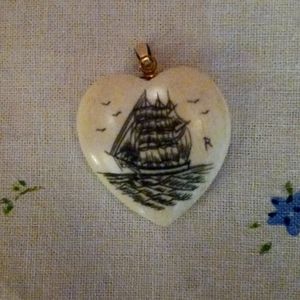 Vintage Heart Pendant